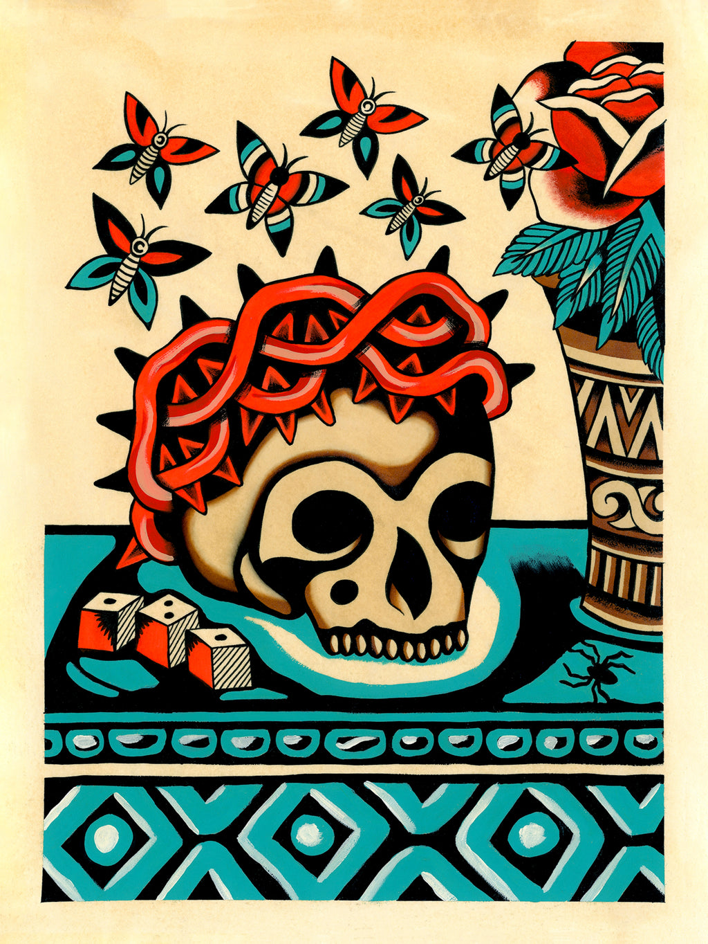 STILL LIFE SKULL